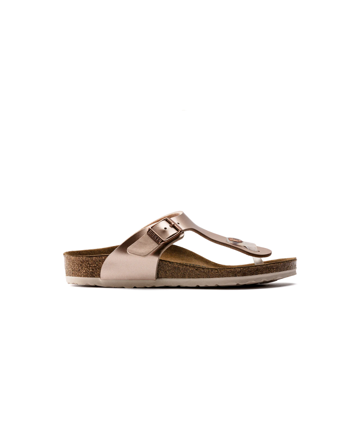 Birkenstock Kids Gizeh Birko-Flor Electric Metallic Copper Sandals