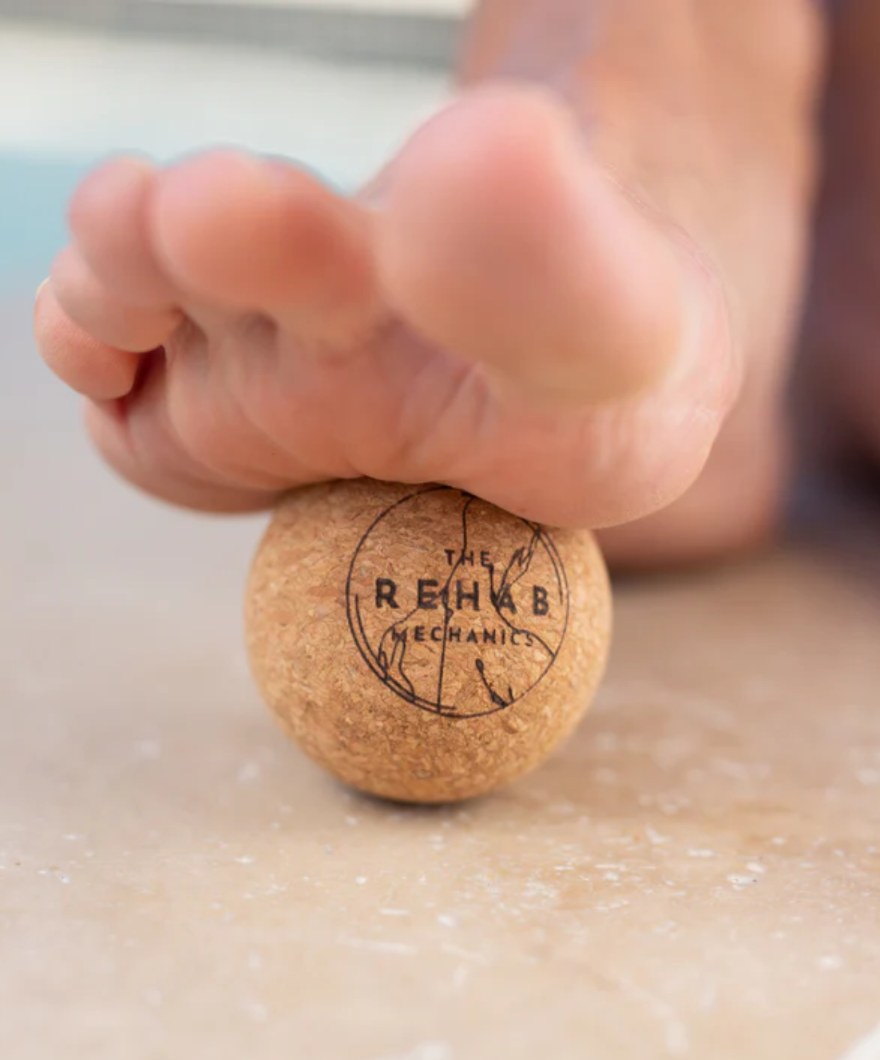 The Rehab Mechanics Mini Cork Ball