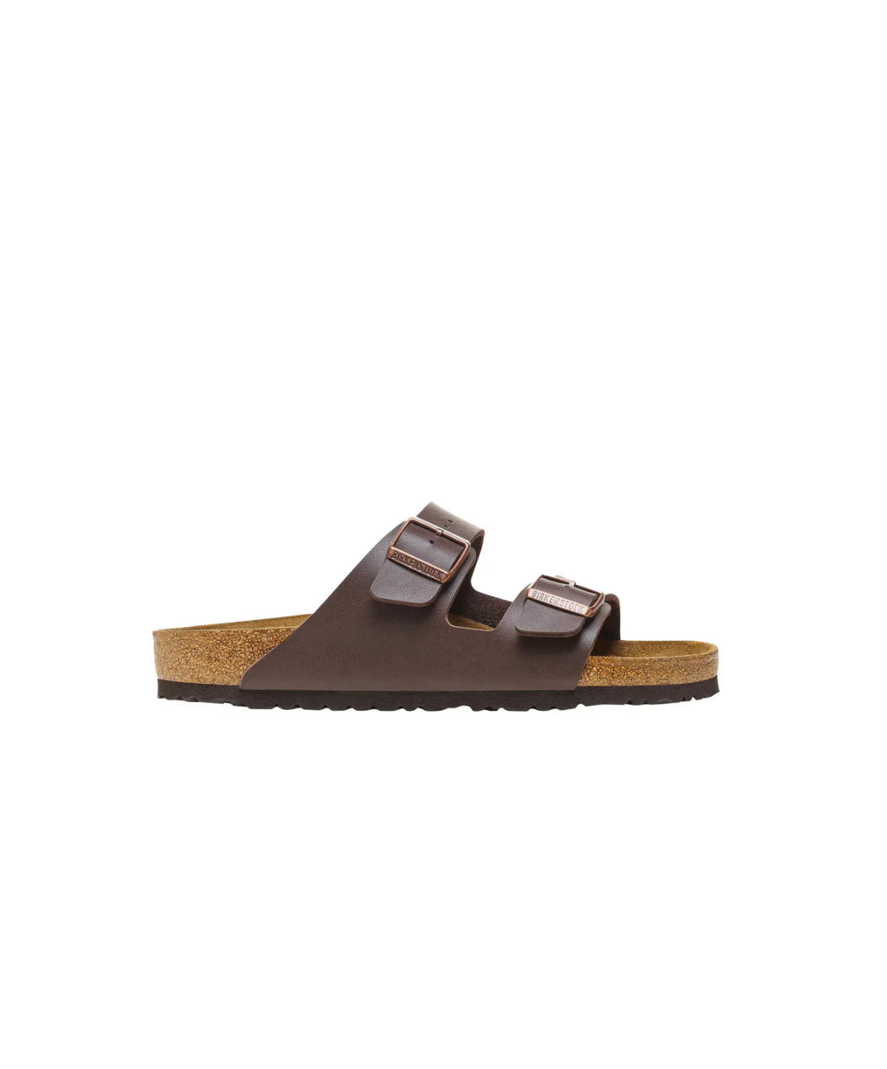Birkenstock Arizona Birko-Flor Dark Brown Soft Footbed Sandals