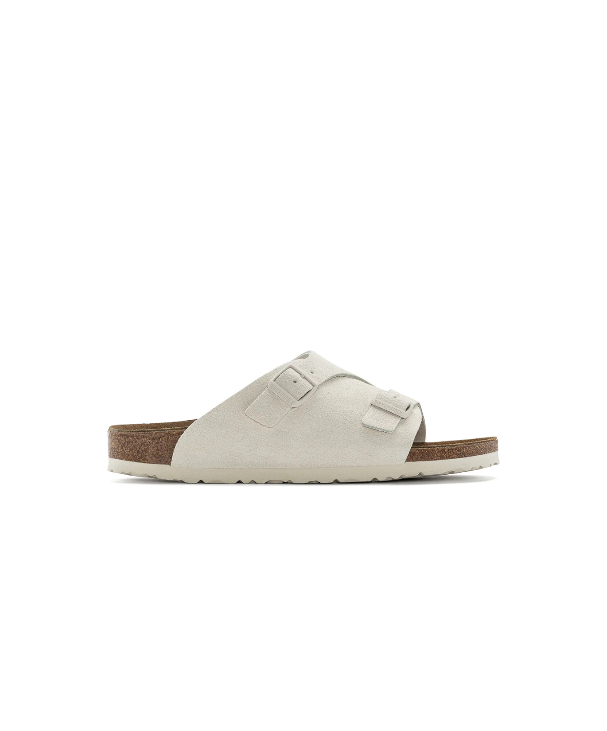 Birkenstock Zurich Suede Leather Antique White Sandals