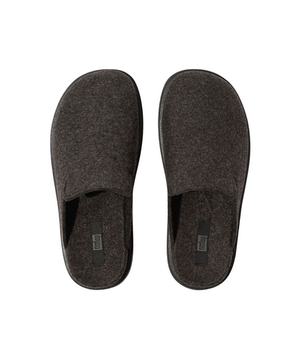 FitFlop Gen-FF e01 Mens Felt Mules Black